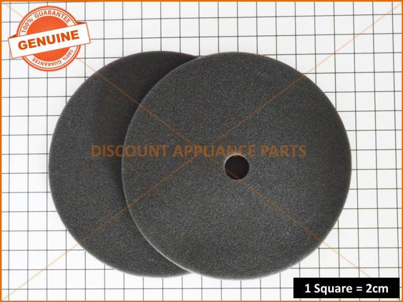 2 X Simpson Westinghouse Dryer Foam Lint Filter Part 0144002111